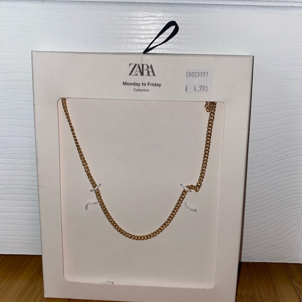 Zara Gold Chain Necklace